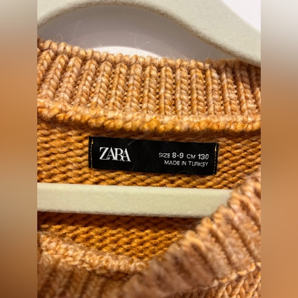 Zara boys Orange Sweater - Picture 3 of 4